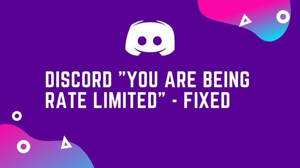 Discord You are Being Rate Limited